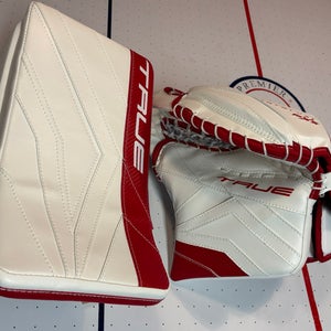 True Catalyst PX5 Red Wings Stadium Series Goalie Gloves