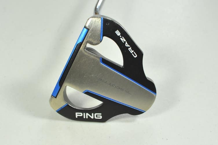 Ping Scottsdale Craz-E 2025 33" Putter Black Dot Right Straight Steel # 200665