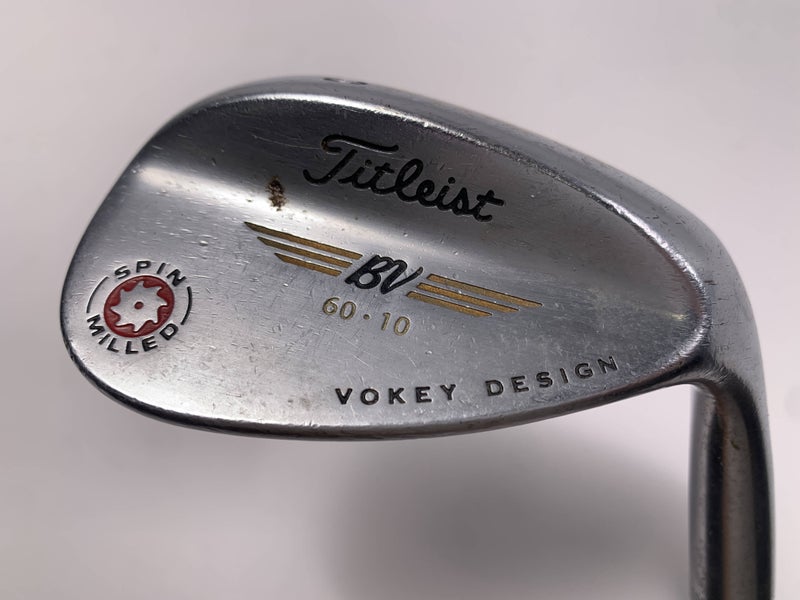 Titleist Vokey Spin Milled Chrome 2009 Lob Wedge LW 60* 10 Bounce Wedge RH