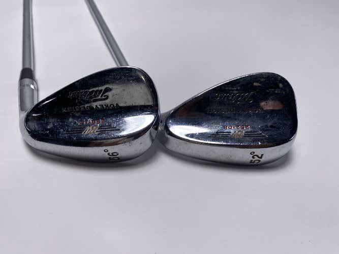 Titleist Vokey Chrome 200 Wedge Set 52* 8 56* 12 True Temper DG Wedge Mens RH