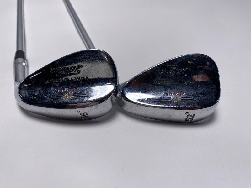 Titleist Vokey Chrome 200 Wedge Set 52* 8 56* 12 True Temper DG Wedge Mens RH