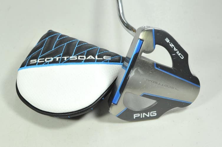 Ping Scottsdale Craz-E 2025 38" Putter Black Dot Right Straight Steel # 200710