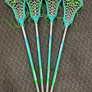 4-Pack STX EXULT Rise Women’s lacrosse sticks