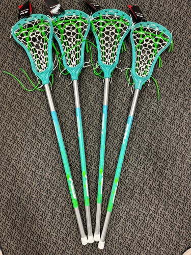 4-Pack STX EXULT Rise Women’s lacrosse sticks