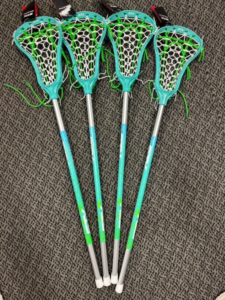 4-Pack STX EXULT Rise Women’s lacrosse sticks