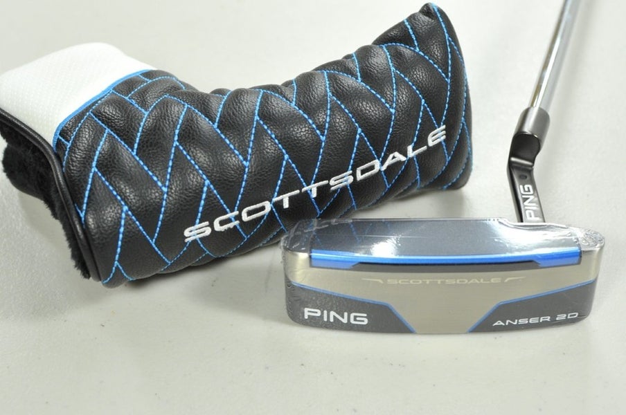 Ping Scottsdale Anser 2D 2025 35" Putter Black Dot RH Slight Arc Steel  # 200711
