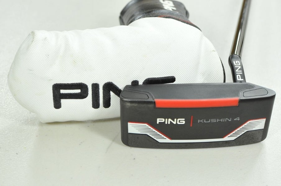 Ping Kushin 4 2021 35" Putter Right Strong Arc Steel with Head Cover  # 200688