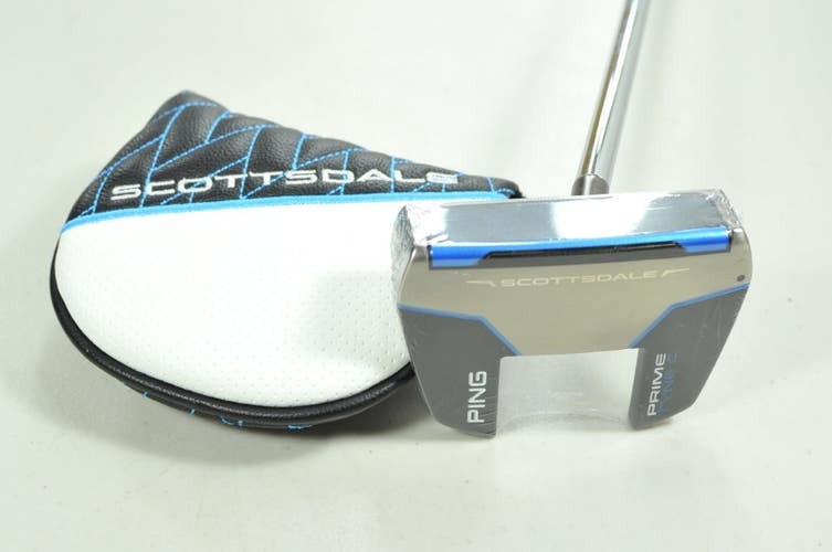 Ping Scottsdale Prime Tyne C 2025 35" Putter Black Dot RH Straight Steel #200708