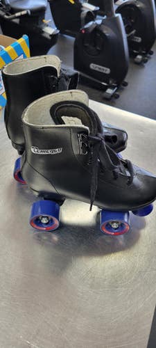 Used Chicago SIZE 4 Senior Roller Quad Skates Black Senior 4 11497-C000150925