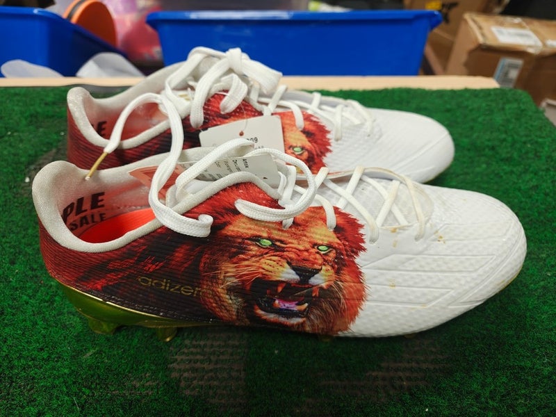 Adidas Adizero 5-Star 5.0 Football Cleats Mens Size 9 AQ7809 Lion