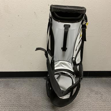 Used Taylormade Mens Stand Bag White And Black 11855-S000189009