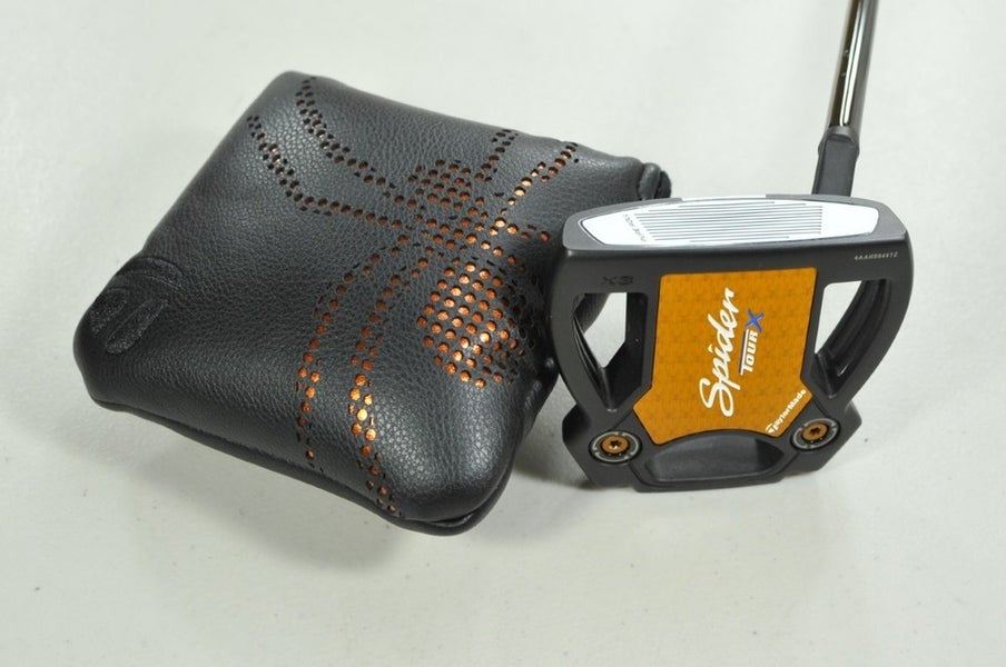 TaylorMade Spider Tour X Black #3 34" Putter RH KBS Steel Head Cover  # 200812