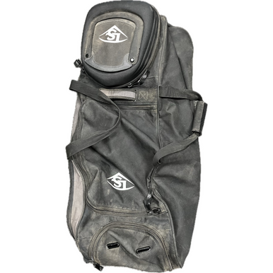 Used Louisville Slugger BB/SB EQUIPMENT Carry Bag Black 11855-S000189050