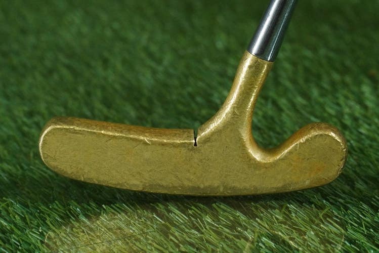 VINTAGE ACUSHNET BULLS EYE ORIGINAL BLADE PUTTER 33" STEEL ROYAL GRIP RH / LH