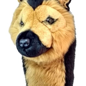 NEW Daphnes Headcovers German Shepherd 460cc Driver Headcover