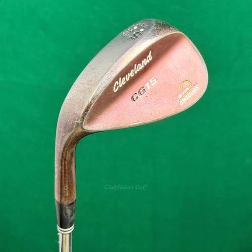 LH Cleveland CG15 Oil Quench 52-10 52 Gap Wedge Cleveland Traction Steel Wedge
