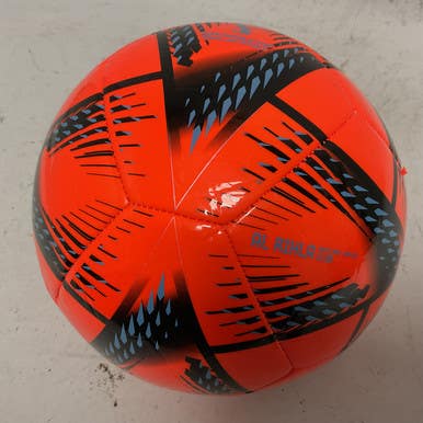 Used Adidas H57803 All Size Soccer Ball Orange 5 11855-S000186908