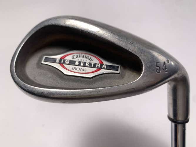 Callaway Big Bertha 2002 Sand Wedge SW 54* Uniflex Steel Mens RH