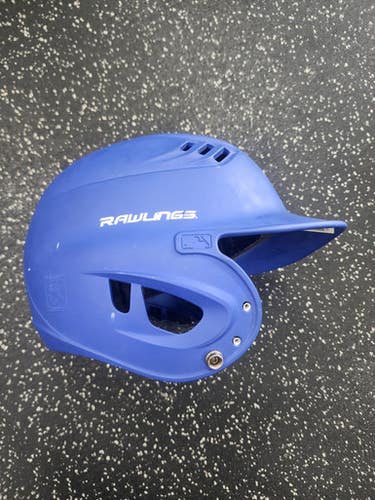 Used Rawlings R16 Batting Helmet No Mask Royal Blue L/XL 11849-S000030281