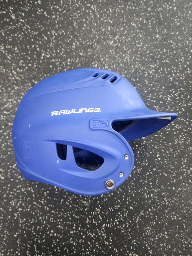 Used Rawlings R16 Batting Helmet No Mask Royal Blue L/XL 11849-S000030281