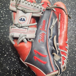 Used 44 BB/SB Glove RH Throw Royal/Red/Grey 11 3/4" 11849-S000030283
