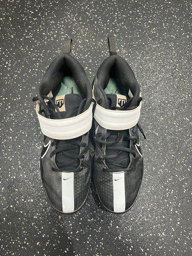 Used Nike TROUT BB/SB Cleats Black Senior 9.5 11849-S000030300