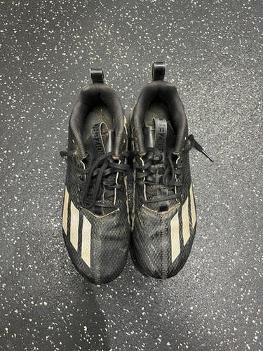 Used Adidas Adult FB Cleats Black Senior 8 11849-S000030301