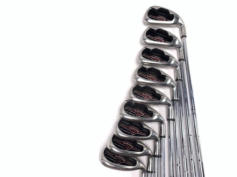 Callaway Big Bertha 2006 Iron Set 3-PW+GW+SW DG S300 Regular Mens RH- Missing 5i