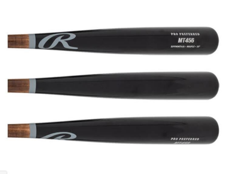 Batte De Baseball Rawlings Pro Preferred MT456 – Bois D'érable, 33 Pouces, Neuve 2025