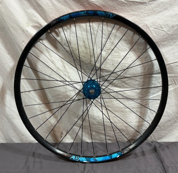Alexrims FR30 32-Spoke Black Aluminum Disc Brake Thru Axle 26" Front Wheel