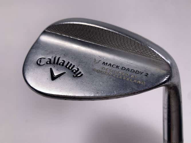 Callaway Mack Daddy 2 Chrome Sand Wedge SW 56* 14S DG Wedge  RH