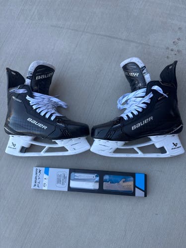 Bauer Supreme Shadow Hockey Skates Regular Width   8 (Used)