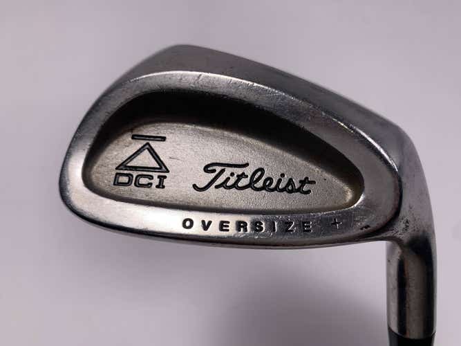 Titleist DCI Black Oversize + Pitching Wedge PW Select Wedge Graphite Mens RH