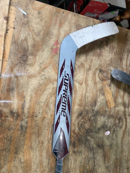 Intermediate Bauer M50 Pro Full Right Goalie Stick 23" Paddle (Used)