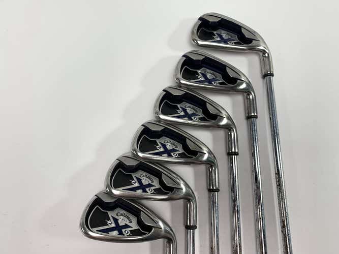 Callaway X-20 Iron Set 3-8 Uniflex Steel Mens RH