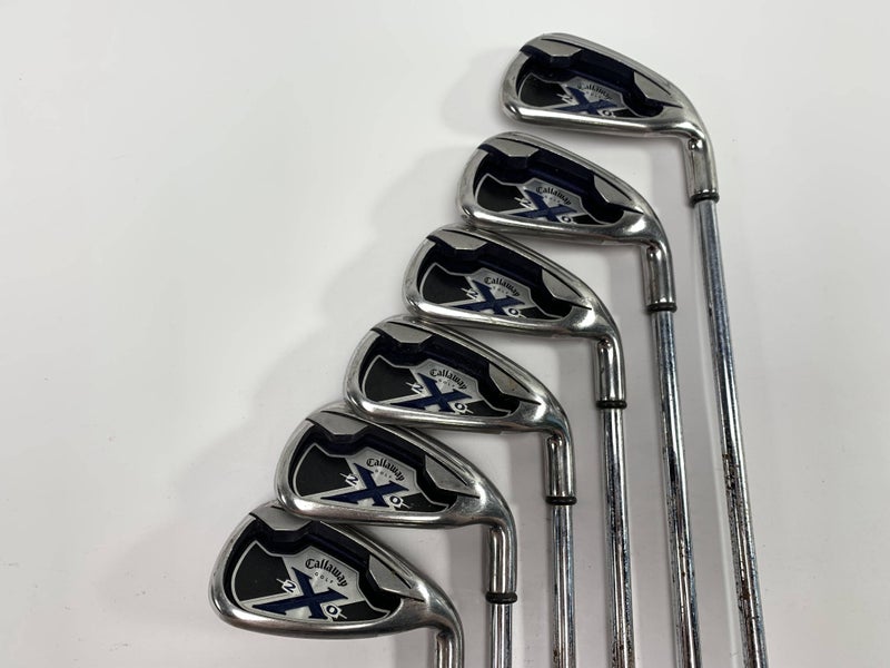Callaway X-20 Iron Set 3-8 Uniflex Steel Mens RH