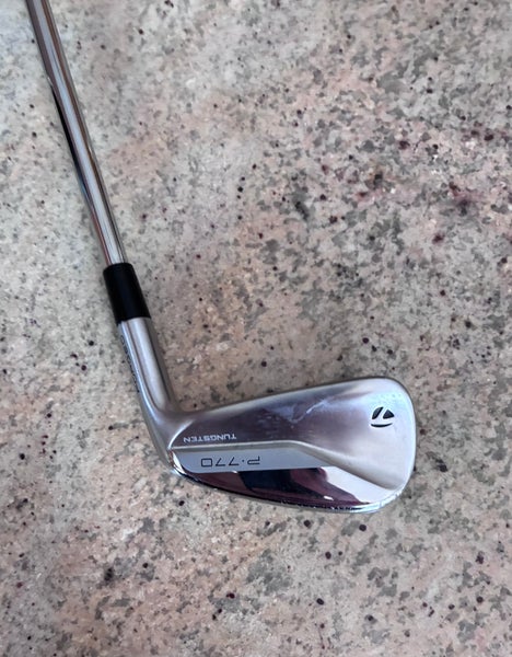 Men's TaylorMade 7 Iron P770 Right Handed Stiff Flex Steel Shaft (Used)