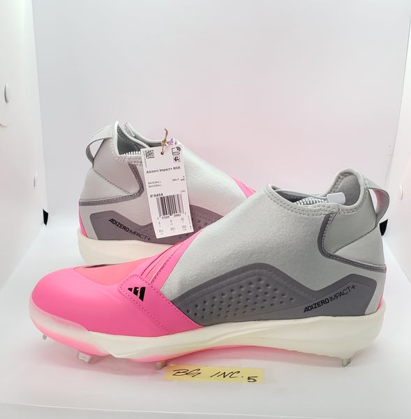 adidas Adizero Impact+ TPU Baseball Cleats IF8484 Men’s 7 Lucid Pink Rare adidas Men main image 4