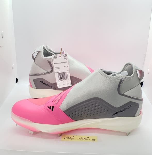 adidas Adizero Impact+ Baseball Cleats IF8484 Lucid Pink Men\'s Size 9 New Adizero Baseball Cleats Pink | eBay main image 2