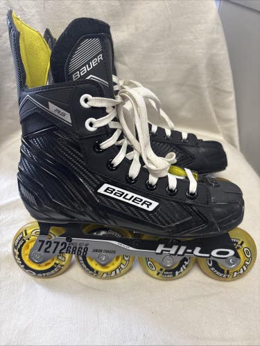 Junior Size 3 Bauer RS Hockey Style In-line Skates Roller Blades