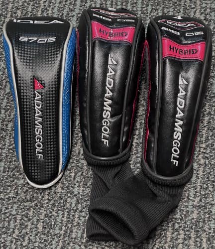 Adams Golf IDEA Rescue Hybrid Cover Headcover Set of 3