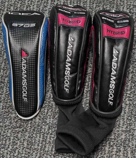 Adams Golf IDEA Rescue Hybrid Cover Headcover Set of 3