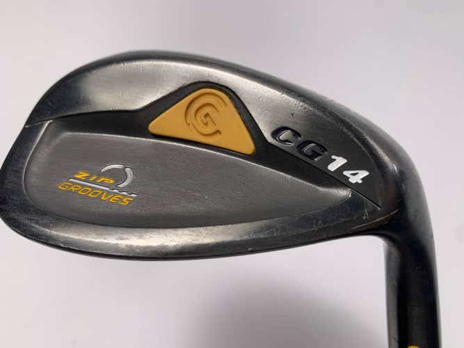 Cleveland CG14 Gunmetal Lob Wedge LW 60* 12 Bounce Traction Wedge Steel Mens RH