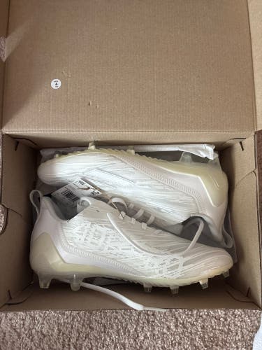 Brand new Adidas Adizero all white size 9.