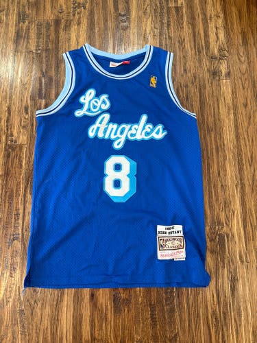 Blue Men's Medium Mitchell & Ness Jersey (New)