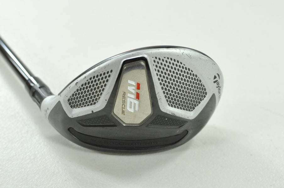 TaylorMade M6 Rescue 4-22* Hybrid Regular Flex Right Atmos 6 Graphite # 200780