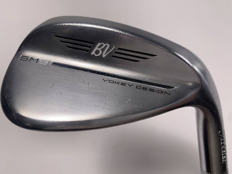 Titleist Vokey SM9 Tour Chrome Sand Wedge SW 54* 10S SteelFiber i95 Reg RH