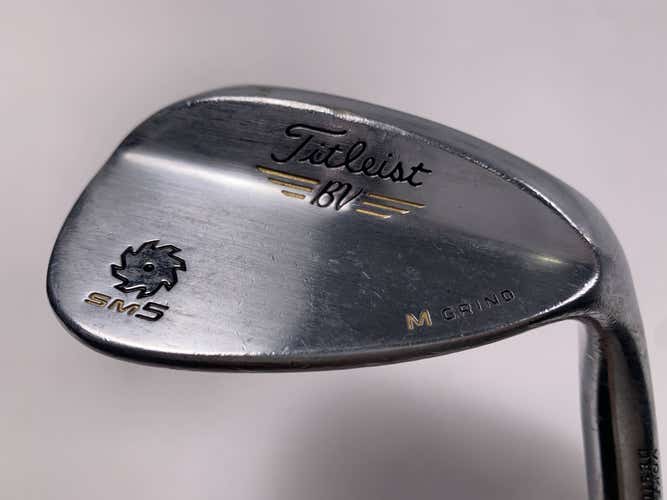 Titleist Vokey SM5 Tour Chrome Lob Wedge LW 58* 8 Bounce M-Grind Wedge RH