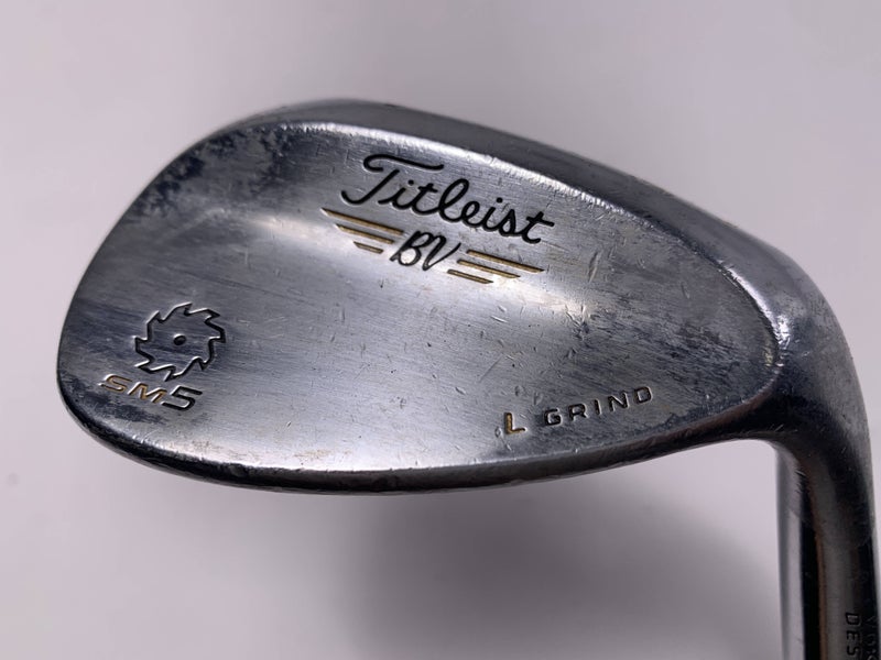 Titleist Vokey SM5 Tour Chrome Lob Wedge LW 60* 4 Bounce L-Grind Wedge RH