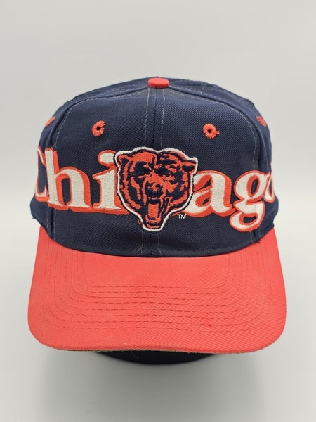 Vintage Chicago Bears NFL 1990s Logo 7 Spellout Twikk Sports Hat Cap Snapback